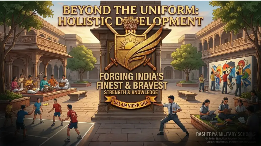 Beyond the Uniform Holistic Development at Rashtriya Military Schools (RMS)